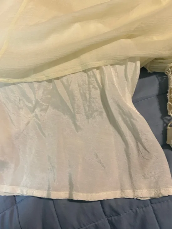 Free People dreamland cutwork mini dress size 10 - Picture 5 of 15